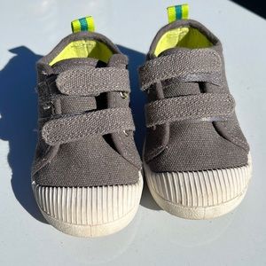 Cat & Jack Velcro Grey Sneakers